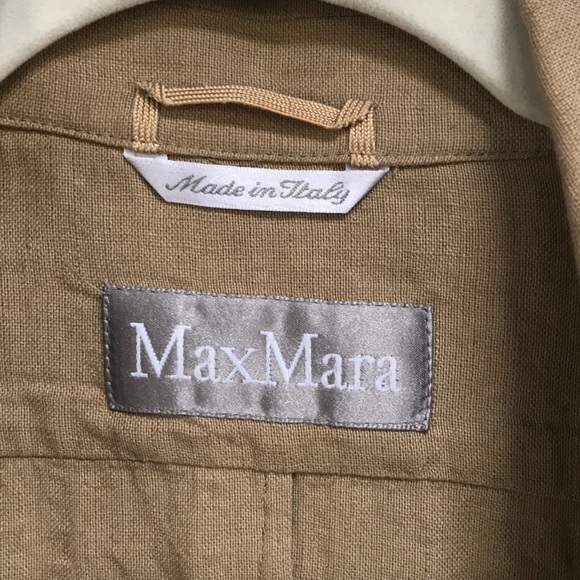 Max Mara Linen Blazer (100% Linen) - Picture 4 of 7